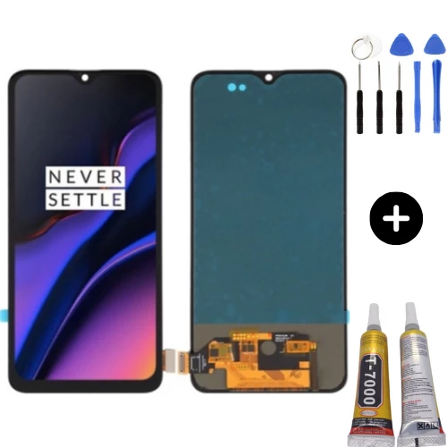 Oneplus 6T Uyumlu Lcd Ekran Dokunmatik + Montaj Seti ürün görseli 1