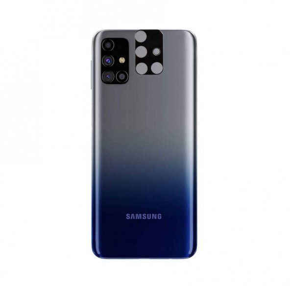 Ceponya Galaxy M31S 3D Kamera Lens Koruyucu Temperli Cam ürün görseli 1