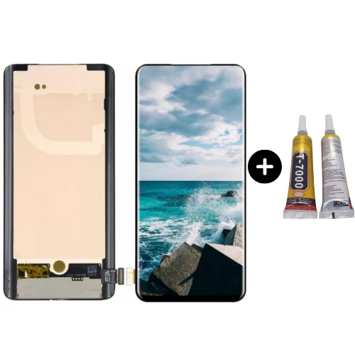 Oneplus 7 Pro Uyumlu Lcd Ekran Dokunmatik + B7000 ürün görseli 1