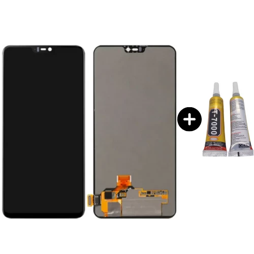 Oneplus 6 Uyumlu Servis Lcd Ekran Dokunmatik + B7000 ürün görseli 1