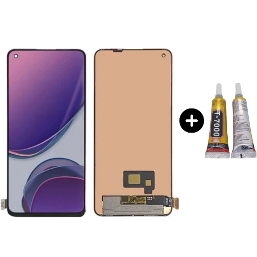 Oneplus 8T Uyumlu A Kalite Lcd Ekran Dokunmatik + B7000 ürün görseli 1