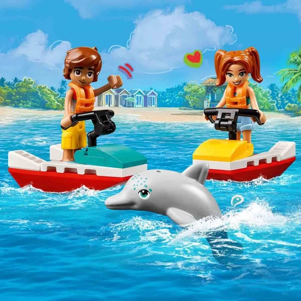 LEGO Friends Plaj Su Motoru 42623 - Resim 7