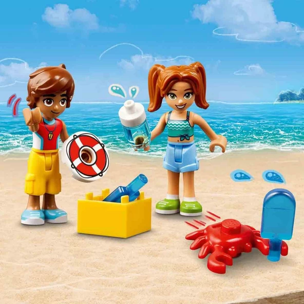 LEGO Friends Plaj Su Motoru 42623 - Resim 2