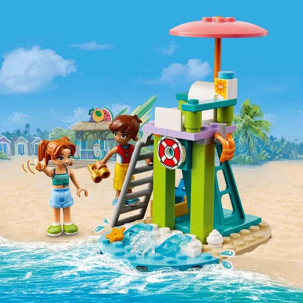 LEGO Friends Plaj Su Motoru 42623 - Resim 8