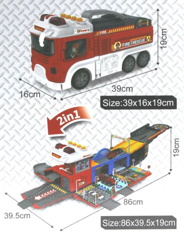 İtfaiye İstasyonuna Dönüşen Kamyon - Resim 4