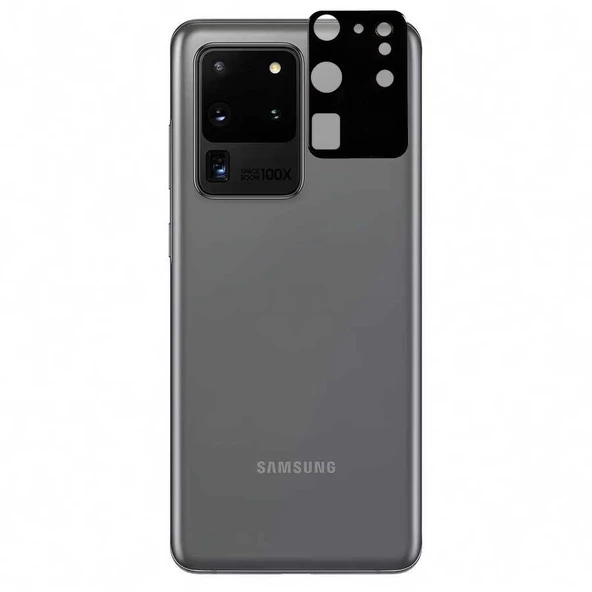 Ceponya Galaxy S20 Ultra 3D Kamera Lens Koruyucu Temperli Cam ürün görseli 1