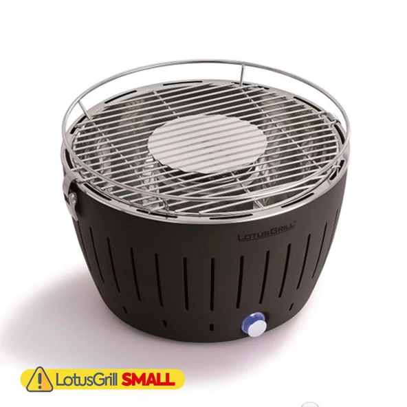 LotusGrill Kömürlü Dumansız Mangal SMALL 26CM Ant. Gri ürün görseli 1