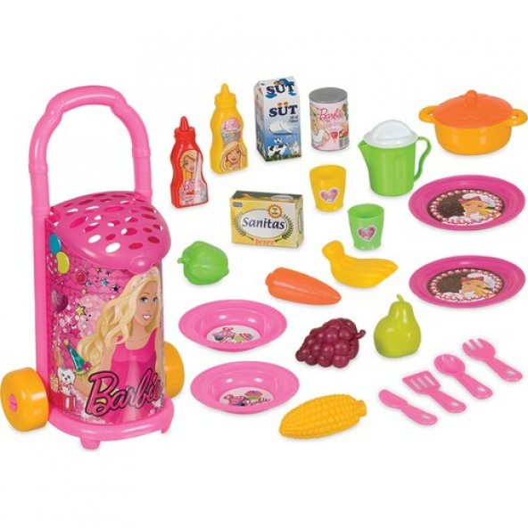 Barbie Pazar Arabası 01508 ürün görseli 1