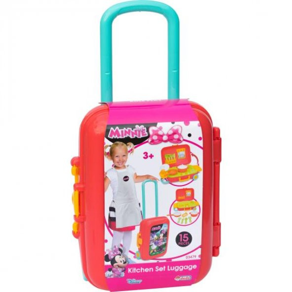 Minnie Mouse Mutfak Set Bavulum 03479 - Resim 2