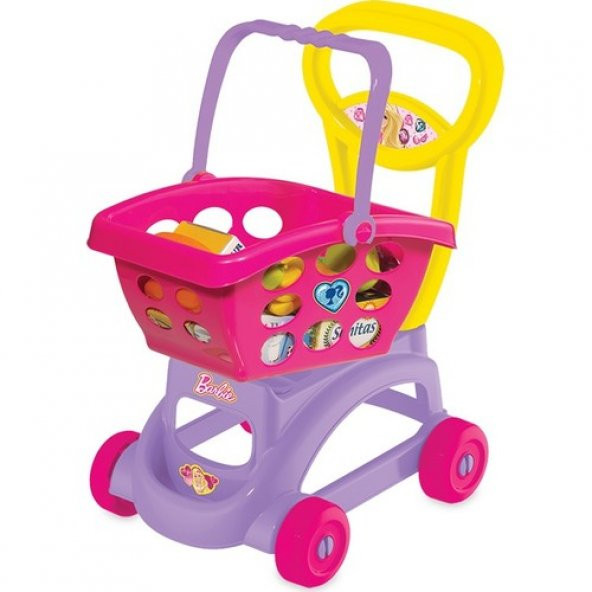 Barbie Sepetli Market Arabası 01972 ürün görseli 1