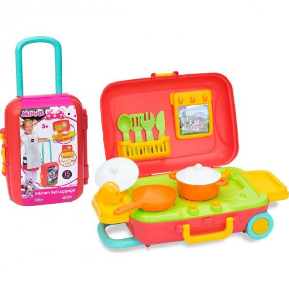 Minnie Mouse Mutfak Set Bavulum 03479 ürün görseli 1