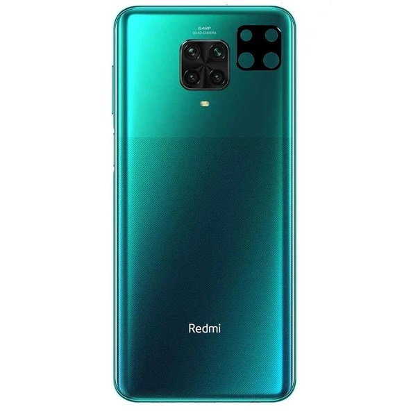 Ceponya Xiaomi Redmi Note 9 Pro 3D Kamera Lens Koruyucu Temperli Cam ürün görseli 1