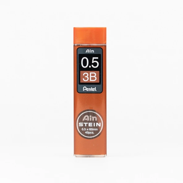 Pentel Ain Stein 0.5 mm 3B 40'lı Min (Uç) ürün görseli 1