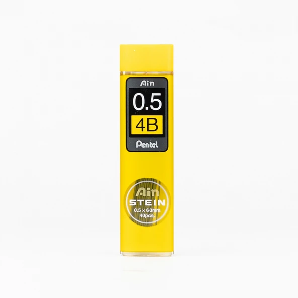 Pentel Ain Stein 0.5 mm 4B 40'lı Min (Uç) ürün görseli 1