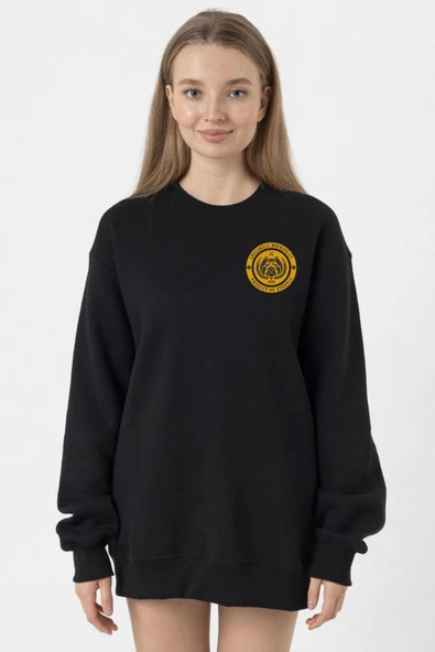 He Man Grayskull Brewing Co Logo Siyah Kadın 2ip Sweatshirt ürün görseli 1