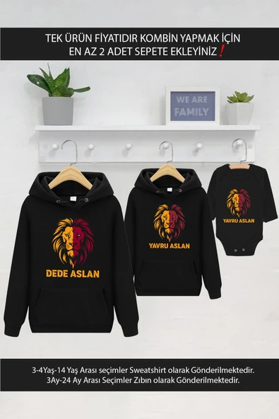 Leon Dede Yavru Aslan Dede Torun TEK ÜRÜN FİYATIDIR KOMBİN YAPMAK İÇİN EN AZ 2 ADET SEPETE EKLE ürün görseli 1