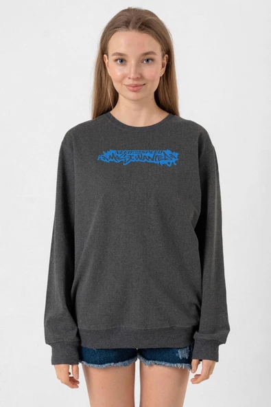 Need For Speed Most Wanted Füme Kadın 2ip Sweatshirt ürün görseli 1