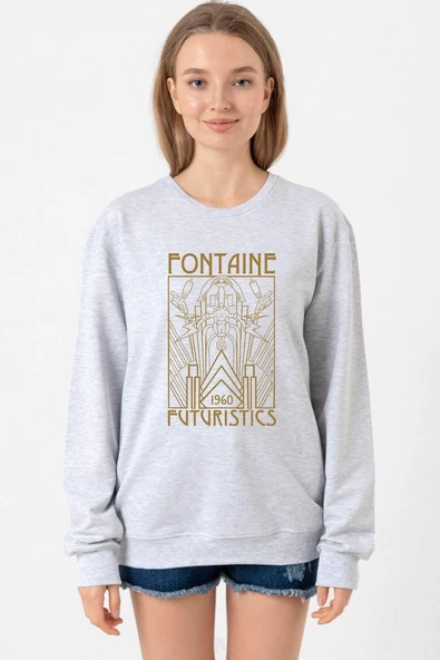 Bioshock Fontaine Futuristics Grimelanj Kadın 2ip Sweatshirt ürün görseli 1