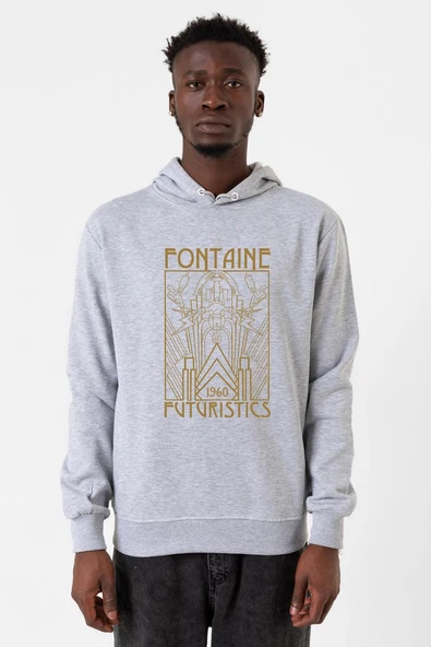 Bioshock Fontaine Futuristics Grimelanj Erkek Kapşonlu 3ip Sweatshirt ürün görseli 1