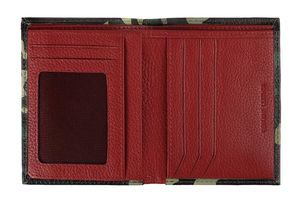 Zippo Deri Cüzdan Tri-Fold Yeşil - Resim 3