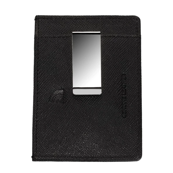 Zippo Saffiano Deri Cüzdan - Siyah - Resim 2
