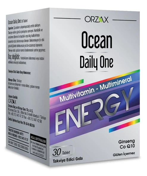 Ocean Daily One Energy 30 Tablet ürün görseli 1