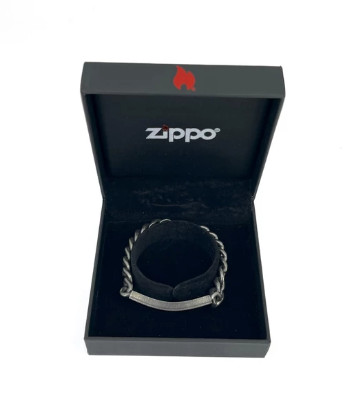 Zippo Antik Zincir Bileklik - Resim 3