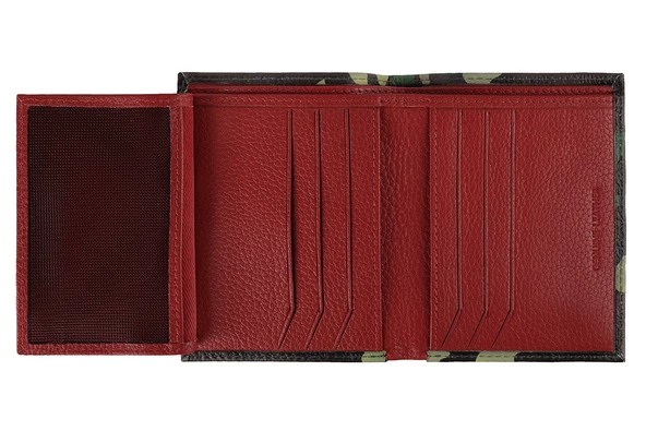 Zippo Deri Cüzdan Tri-Fold Yeşil - Resim 4