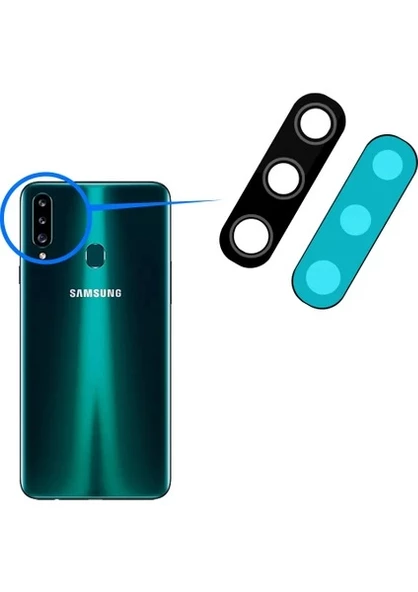 SAMSUNG A20S ARKA KAMERA LENSİ ürün görseli 1