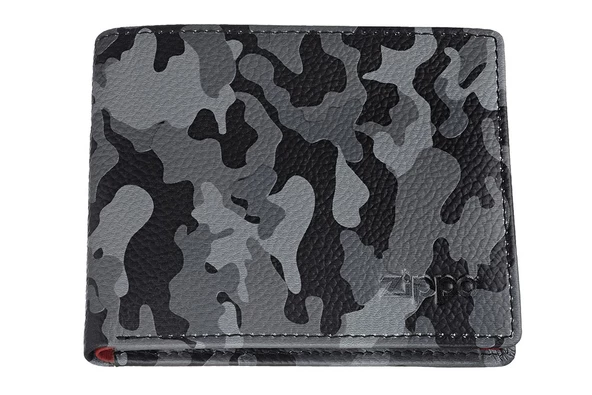 Zippo Deri Cüzdan Bi-Fold Gri ürün görseli 1