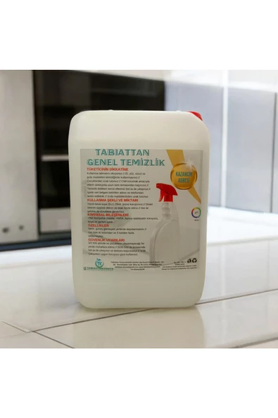 tabiattan kimya Genel Temizlik Beyaz Sabun Kokulu 4KG ürün görseli 1