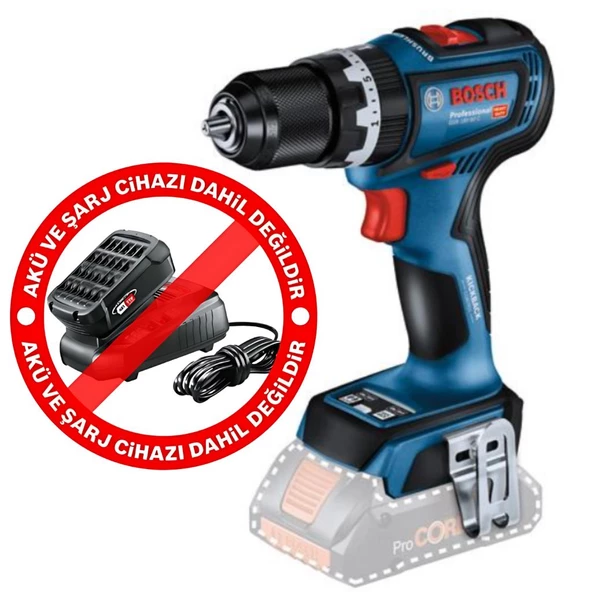 Bosch Gsb 18V-90C Akülü Darbeli Delme Vidalama Makinası Solo ürün görseli 1