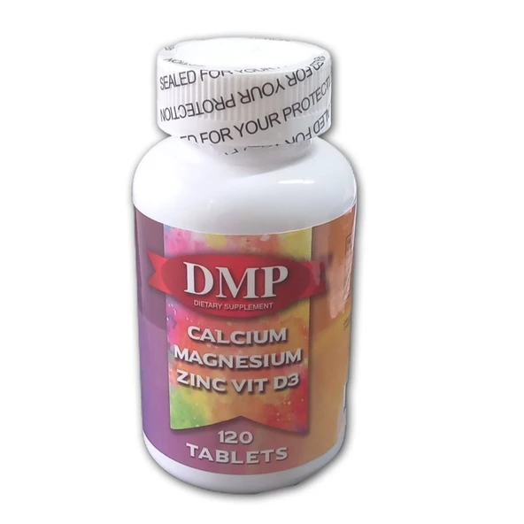 DMP Calcium Magnesium Zinc Vit D3 120 Tablet ürün görseli 1