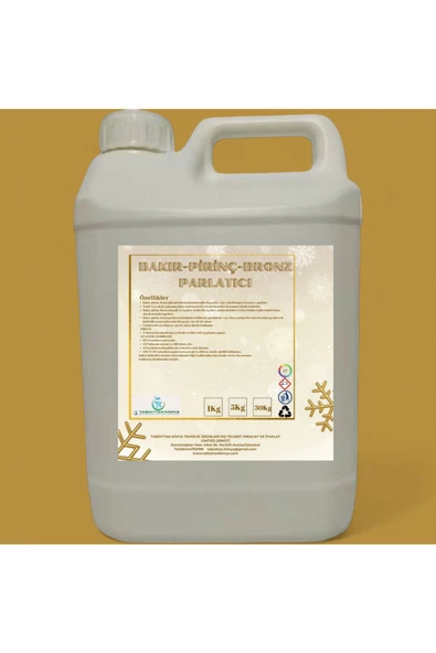 tabiattan kimya Bakır Pirinç Bronz Parlatıcı 5kg ürün görseli 1
