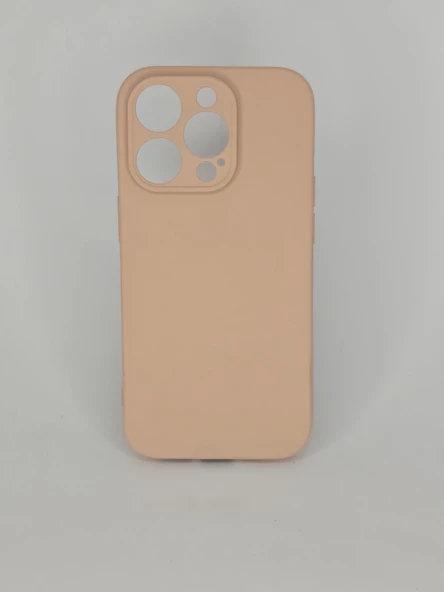 İPHONE 14 PRO CAPPY SİLİKON PEMBE KILIF ürün görseli 1