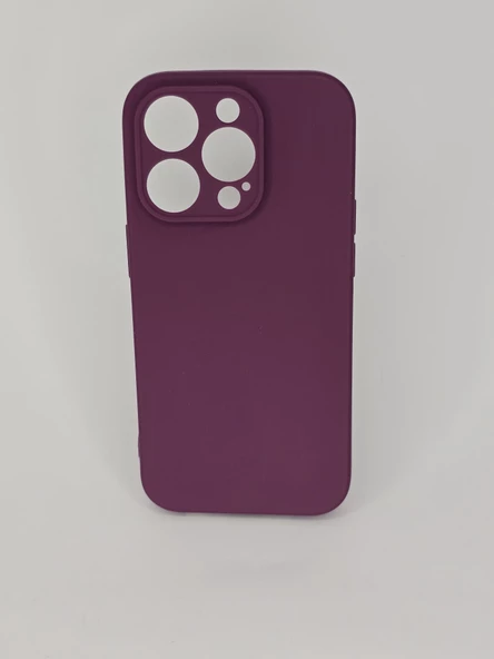 İPHONE 14 PRO CAPPY SİLİKON MOR KILIF ürün görseli 1