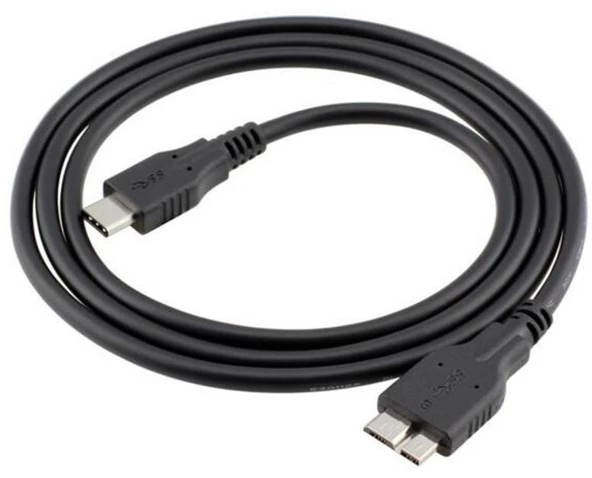 5243 Usb Type C To Micro Usb 3.0 Taşınabilir Hdd Hard Disk Kablosu 3M (3 Metre) ürün görseli 1
