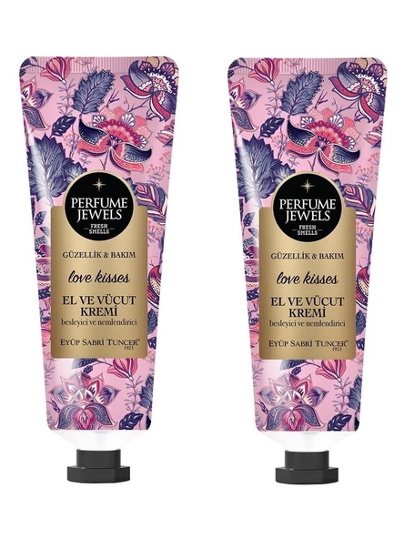 Love Kisses El ve Vücut Kremi 50 ml Tüp x2 ürün görseli 1