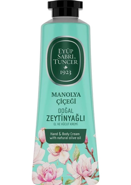 Manolya Çiçeği Doğal Zeytinyağlı El ve Vücut Kremi 50 ml ürün görseli 1