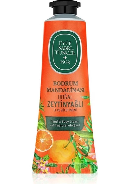 Bodrum Mandalinası Doğal Zeytinyağlı El ve Vücut Kremi 50 ml ürün görseli 1