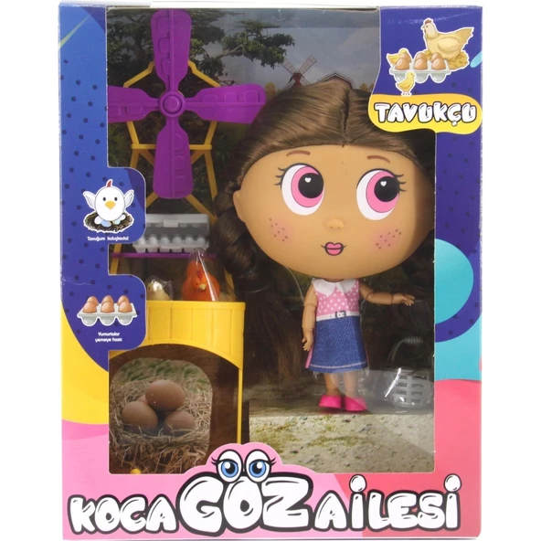 Birlik Bebek Koca Göz Ailesi Tavukçu BLD295 2574 ürün görseli 1