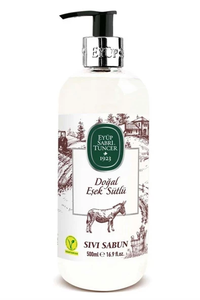 Eyup Sabri Tuncer Doğal Eşek Sütlü Sıvı Sabun 500 ml ürün görseli 1