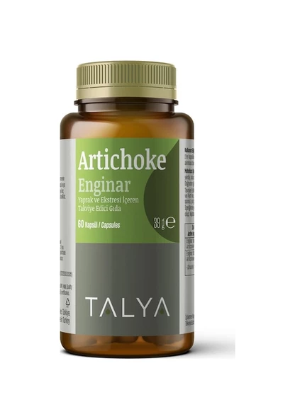 Talya Artichoke Enginar Yaprak Ve Ekstresi İçeren Takviye Edici Gıda 60 Kapsül ürün görseli 1