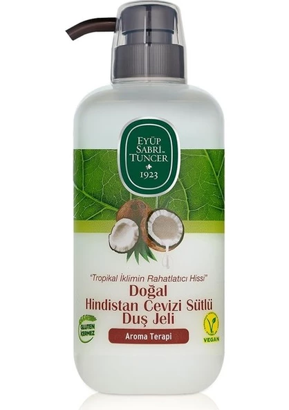 Eyüp Sabri Tuncer Doğal Hindistan Cevizi Sütlü Duş Jeli 600 ml ürün görseli 1