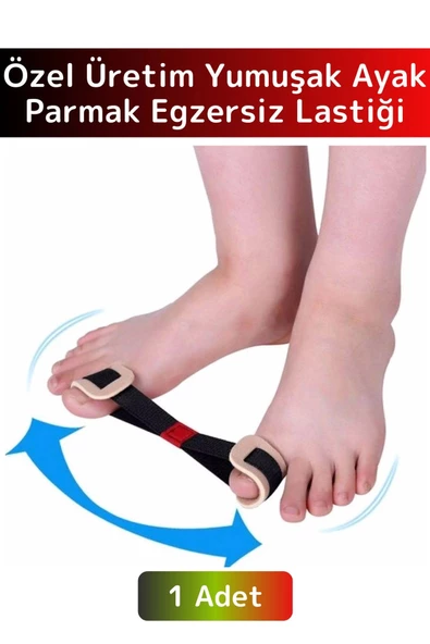 Premium Ortopedik Ekstra Yumuşak Rahat Bunyon Ayak Baş Parmak Egzersiz Fizyoterapi Direnç Lastiği ürün görseli 1