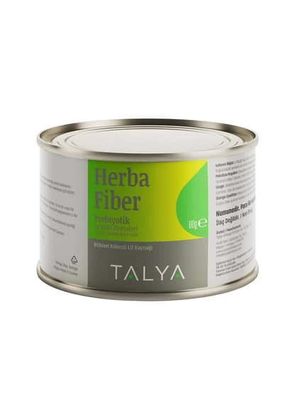 Talya Herbafiber Bitkisel Kökenli Lif Kaynağı (prebiyotik) 60 Gr ürün görseli 1