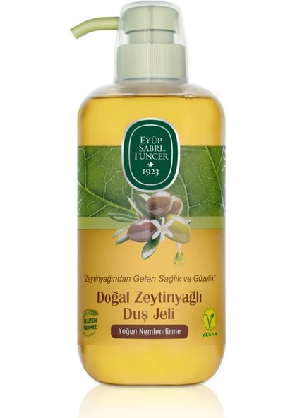 Doğal Zeytinyağlı Duş Jeli 600 ml ürün görseli 1