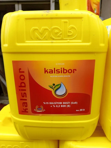 Mebor KALSİBOR 20 LT, Kalsiyum oksit ve Bor Karışımlı Sıvı Gübre ürün görseli 1