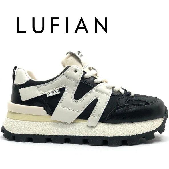Lufian 121230019 Emily Sneaker Unisex Deri Spor Ayakkabı ürün görseli 1