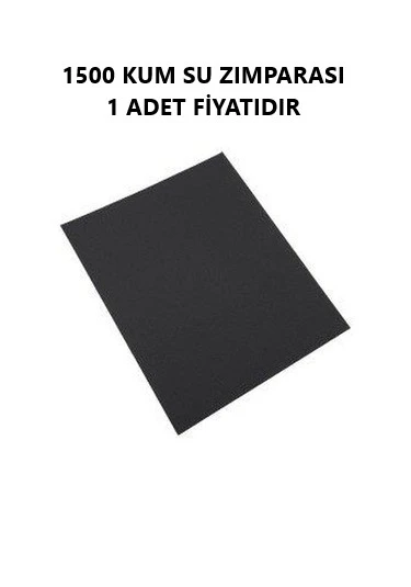 1500 KUM SU ZIMPARASI EKONOMİK - KAĞIT ZIMPARA ( 1 ADET FİYATIDIR ) ürün görseli 1